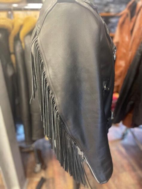 Chopper Biker Jacke Black 