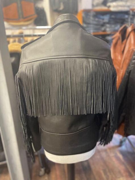 Chopper Biker Jacke Black 