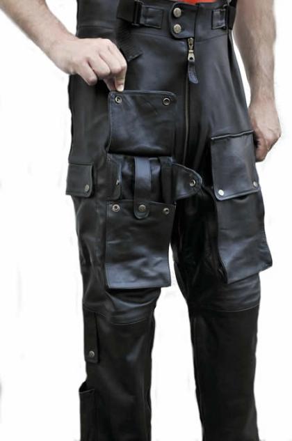 Deutsche Kanalhose Pferdeleder 