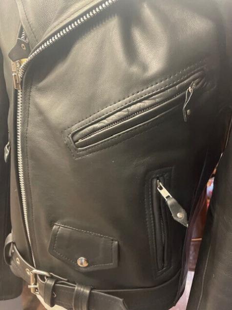 Chopper Biker Jacke Black 