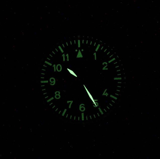 Luftwaffe Edelstahl-Fliegeruhr 