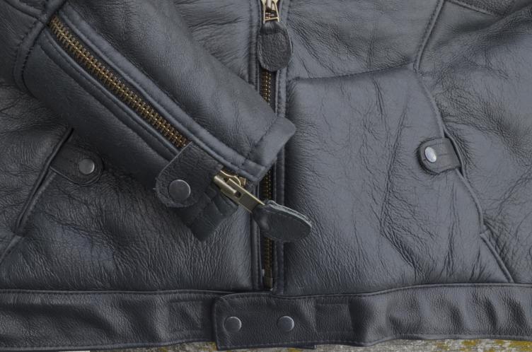 Kanaljacke Winterversion schwarz 