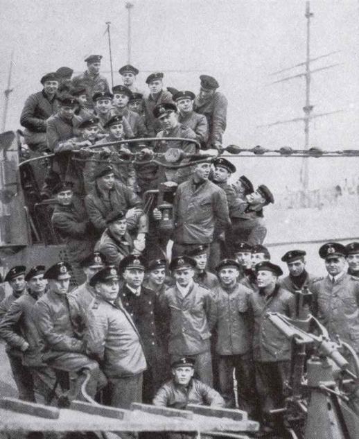 U-Boot Maat Lederjacke 