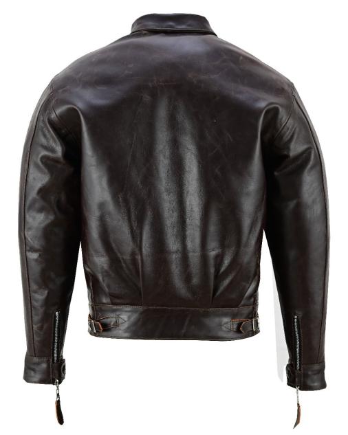 BF-109 Pilote de Chasse en CUIR DE CHEVAL 