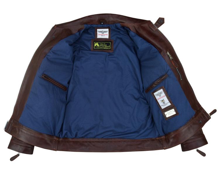 BF-109 Jagdflieger argentinisches Pferdeleder braun 