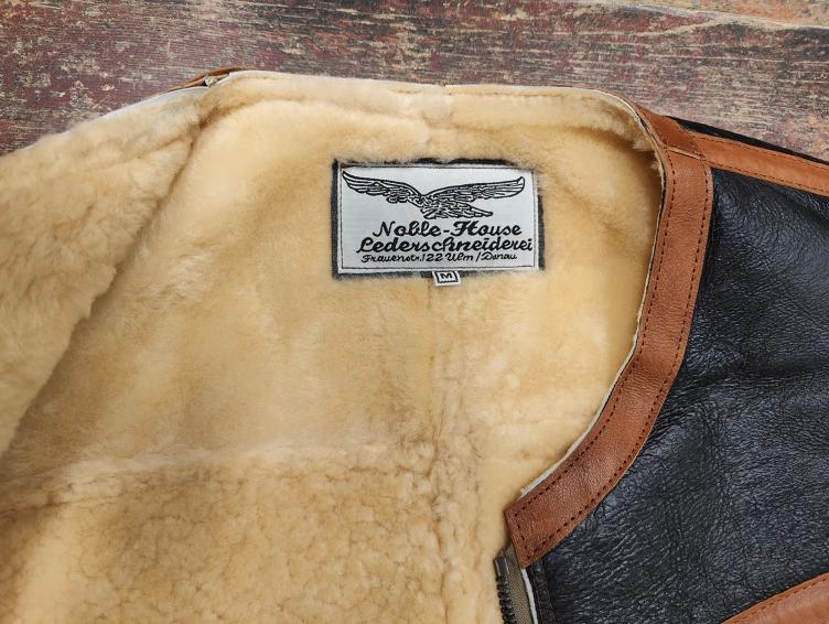 Schaffell Winter Weste 