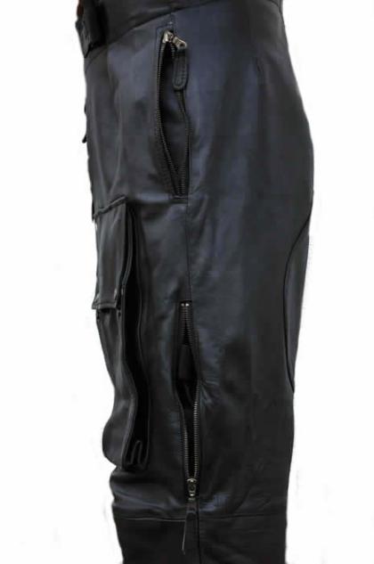 Deutsche Kanalhose Pferdeleder 