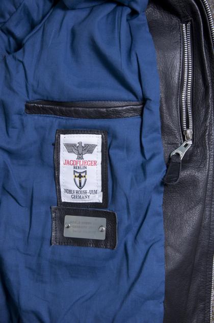 BF-109 Jagdflieger in Stierleder schwarz 