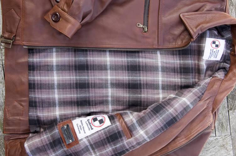 Fliegerjacke Hartmann  Pferdeleder Braun 