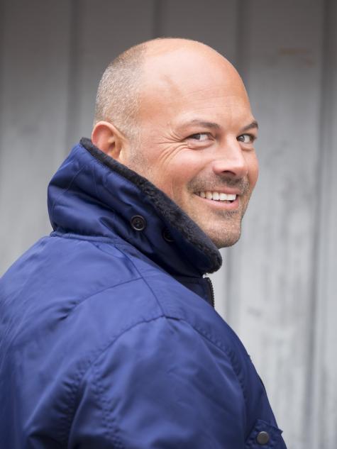 B-15 Nylon Bomber Jacke Blau 