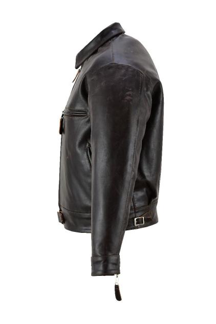 BF-109 Pilote de Chasse en CUIR DE CHEVAL 