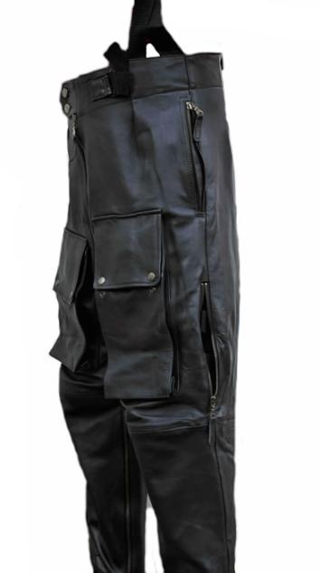 Deutsche Kanalhose Pferdeleder 