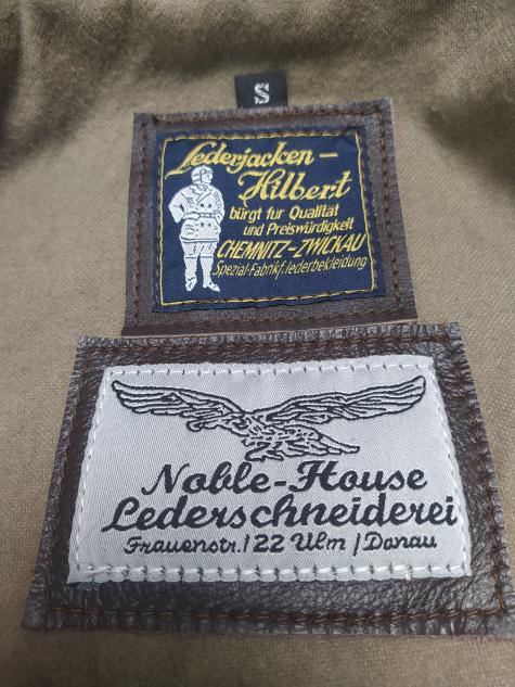 20iger Jahre Hilbert Lederjacke 