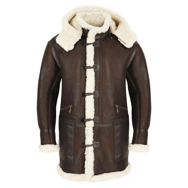 B-7 Flight Jacket: Sheepskin Parka 