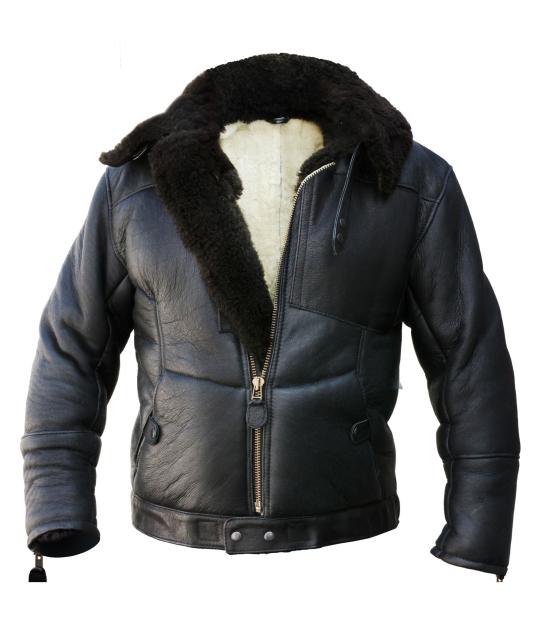 Veste 'Kanaljacke', Version d'hiver noir 