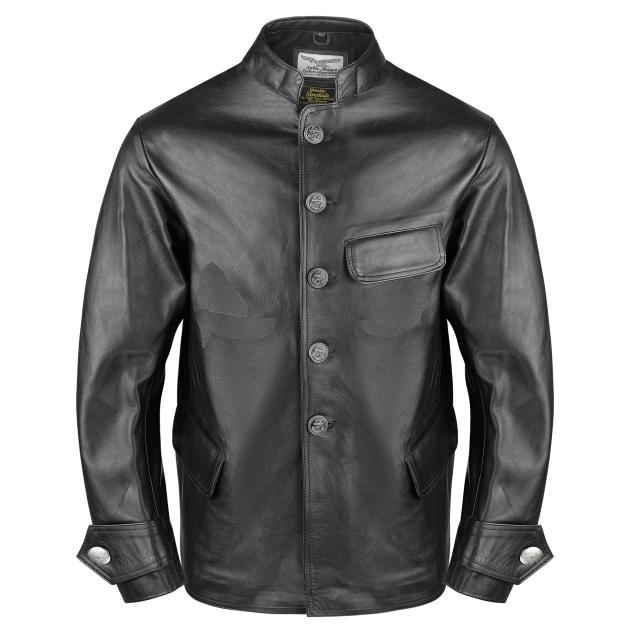 Blouson en cuir de Sous-Marin du personnel chargée du fonctionnement des machines, nommés MAAT 